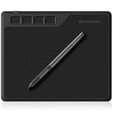 GAOMON S620 Stifttablett (mit 4 Tasten und batterielosem Stift) zum Handschrift & Zeichnen, kompatibel mit Windows, Mac, Anroid
