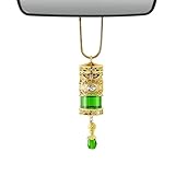 Autoöl-Lufterfrischer leer | Auto-Öl-Diffusor-Flaschen Anhänger – nachfüllbarer Aromatherapie-Duft-Parfüm-Anhänger für Auto, LKW, Limousine, Wohnmobil, Auto, Zuhause, Auto