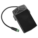 HomeVortex E-Bike LCD Display, Fahrrad Wasserdicht Display Meter Control Panel, IP67 Wasserdicht, CAN Programmierung und Kartennavigation