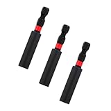 Saxton Schlagschrauber für Bohrschrauber, starker magnetischer Bit-Halter, 1/4 Zoll Sechskantschaft, passend für Bosch, Makita, Milwaukee Dewalt etc.