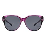 Sonnenbrille, polarisierte Sportbrille, UV400, leicht, blendfrei, zum Fahren, Angeln, Radfahren, Laufen, Sport, Strand, Golf, Lila Schildpatt, Refer to description