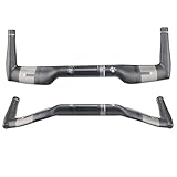 Lenker Triathlon Fahrrad Carbon Aero Bars für Rennrad Aero Lenker Bullhorn TT Lenker 31.8 Grau ud matt 400 Fahrradlenker