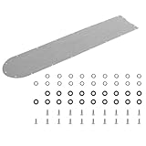 Rxgiasup Roller Bodenplatte Batterieabdeckungen Rostfreie Stähle Antikollisionsplatte wasserdichte Abdeckungen Fahrgestell Elektrisches Zubehör