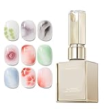 Blooming Gel-Nagellack, 15 ml, UV-Nagellack, langanhaltend, klare Blütenblüte, Fingernagel-Basis, für Reisen, Zuhause, Outdoor, Schule