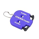 Wegiwuca Golfs-Punktezähler, Golf-Streichzähler, Schlüsselanhänger, 2 Spieler, Golf-Punkteanzeiger, Putt & Shot, Punktezähler für Punktzahlen