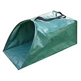Gartensack 200L Laubsack Gartenmüllsack Für Laub Groß Gartenabfallsack Wiederverwendbarer Gartensäcke In Kehrschaufelform Für Gartenabfälle, Selbststehend, Stabil Schaufelform, Traggriffen