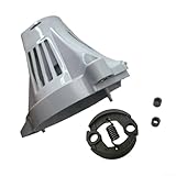 Yhenlovtt Kupplungsgehäuse, robust, mit Fs89, Fs91, Fs111, Fs131, HT102, kompatibel mit 41800801811, 41800801819, Trimmer, Metall, Ersatzteil für Saite Km131r Plus