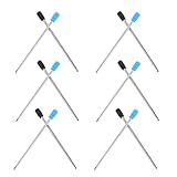 Generisch 80 Stück Teiliges Metall-kugelschreiberminen Glatte Schreibminen in Schwarz und Blau Nachfüllpatronen für Büro und Schule Kompatibel mit Crystal Stylus und Cross Stiften