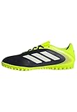 adidas Unisex COPA Pure III Club Turf Football Boots, core Black/FTWR White/Lucid Lemon, 42 EU
