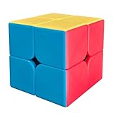 Speed Zauberwürfel Stickerless – Profi-Würfel mit Ultra-Glattem Drehen, Lebendigen Farben & Langlebiger Haltbarkeit – Schneller als das Original (2x2x2)