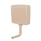 Belvit Topazio Bahama Beige Spülkasten Aufputzspülkasten 3/9L Fassungsvermögen
