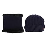 Naroote Beheizter Hut, Beheizte Kappe Elektrische Warme Hitzige Hut Hautfreundlich Warmer USB -Hitzehut Erhitzte Ohrschützer für Frauen für Winter Skifahren (Navy blau)