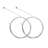 ANMOYIXIA Bremszug Fahrrad 2 Stücke,Mountainbikes Bremse Kabel Fahrrad Vorher und Nachher Bremszug, Fahrrad Bremszug Ersatz Zubehör für Fahrradteile, für Mountainbike Rennrad Fahrrad (Bremszug, 2)