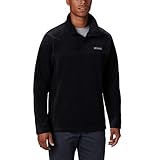 Columbia Herren Steens Mountain Half Snap Fleece Pullover, Schwarz, L EU