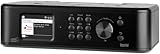 IMPERIAL DABMAN i460 – Internetradio/DAB+ (Streamingdienste, Unterbau-/Wandmontage möglich, Bluetooth Senden/Empfangen, USB-Recording, Hotelmodus) – Schwarz