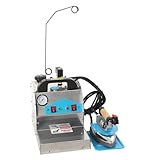 Cozyel 1600W 220V Dampferzeuger mit Bügeleisen, Elektrisches Dampfbügelstation Dampfbügeleisen, 3,5 Liter Wassertank, Dampfbügeleisen Bügelsystem mit Edelstahlkessel, Regelbarem Dampfventil