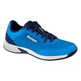 Kempa Unisex Kourtfly Three Sport-Schuhe, blau/weiß, 41 EU