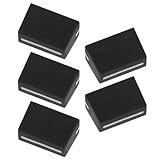 Ciieeo 5 Stück Gerader Fader Schieberegler Ersatzknöpfe aus Robustem Kunststoff 4mm Innenloch Kompatibel mit Soundkonsolen und Dj Controllern Schwarz
