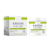 Kresse Salbe Gesichtscreme, Aktiv Kressesalbe Plus, Feuchtigkeitsspendender Kressewirkstoff, Aufhellende Creme Gegen Pigmentflecken, Pigmentflecken & Altersflecken Entfernen Creme für Das Gesicht