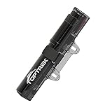 Toptrek Fahrradpumpe 260PSI Mini Luftpumpe Fahrrad alle Ventile(Presta & Schrader & Dunlop) kleine Fahrradluftpumpe mit Integrierter Befestigungshalter Handpumpe für Mountainbikes, Rennrad, E-Bike