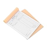 BCOATH 2 Stück Sanlianer Rechnungsbuch Teiliges mit Dreifach Durchschreibenden Lieferscheinen pro Buch für Kleinunternehmen Handwerk Fotografen Restaurants Floristen Boutiquen zur