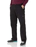 Wrangler Authentics Herren Cargohose mit lockerer Passform Lässige Hose, schwarz, 42W / 30L