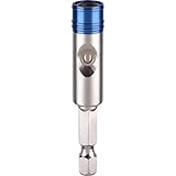 kwb One-Touch magnetischer Schnellwechsel-Bithalter - Einfacher Bitwechsel mit automatischer Freigabe - 1/4'' Zoll Sechskantschaft, 65 mm Länge