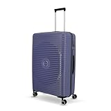 Travelite Hartschalen Koffer groß, 4 Rollen, ORBITA, Trolley mit bruchsicherer Schale und praktischer Inneneinteilung, TSA Schloss, 77 cm, 103 Liter