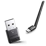 UGREEN Bluetooth 6.0 Adapter Dongle Bundle Bluetooth Adapter PC Mit Großer Übertragungsreichweite