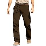 VaiKanhai Winterhose Herren Gefüttert Camouflage Men's Cargo Pants Cargo Trousers Trousers Hiking Pants Pocket Plain Comfort Wearable Casual Daily Pants Herren Hose Modern