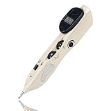 Elektronischer Akupunktur Meridian Stift - Elektrischer Akupunkturpunkt-Finder mit 3 Massageaufsätzen, Muskel-Akupressur & Stimulator Therapiegerät zur Schmerzlinderung, wiederaufladbar‌