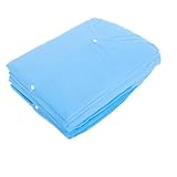 SHINEOFI 10 Stück Teiliges Einweg laborkittel für Erwachsene aus Blauem Pp vliesstoff mit Knöpfen Langlebiger Schutzkittel für Labor und Arbeitsplatz Vielseitig Schützend und Komfortabel