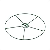 Staudenhalter 3er-Set (Rund, Kunststoff) in Grün, Durchmesser: 40 cm, Pflanzenstützen, Staudenstützen, Pflanzenringe, Rankhilfen, Blumenstütze, Pflanzenhalter