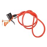 TOYANDONA Fahrradpumpenschlauch TPU und Wiederverwendbarer Frostschutzschlauch für Schnelles Aufpumpen Kompatibel mit Französischen Amerikanischen und Britischen Ventilen