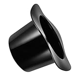 CONGARTENO Wein Eiskübel aus Ovaler Flaschenkühler in Schwarzer Hutform Stilvoller Getränkekühler für Party Indoor Outdoor Langlebiger Ice Bucket für Kalte Getränke