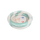 Miniland – Aufblasbares Baby-Planschbecken 60 cm, Kompakter und Sicherer Rundpool für Babys