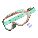 Genérico Schwimmbrille für Kinder, Taucherbrille mit wasserdichten Kappen, UV-Schutz und wasserdichte Wasserbrille für Kinder von 2-16 Jahren