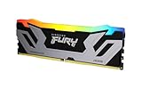 Kingston FURY Renegade Silber RGB XMP 24GB 8400MT/s DDR5 CL40 CUDIMM Desktop Gaming Speicher - KF584CU40RSA-24