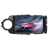 Rimoody 4G+128G Android Autoradio für Toyota Yaris Grmn 2012-2017 9 Zoll In-Cell HD Touchscreen mit Drahtlos Carplay Android Auto mit Navi GPS Mirror Link Bluetooth FM/RDS/EQ WiFi Rückfahrkamera