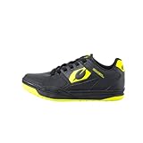 O'NEAL | Mountainbike-Schuhe | MTB Downhill Freeride | Vegan | SPD-Pedalplatten-kompatibel, haltbares und leichtes PU, atmungsaktiv | Pinned SPD Shoe | Erwachsene | Schwarz Neon-Gelb | Größe 36