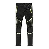 Regenhose Unisex Erwachsene Für Fahrrad Winddichte Wasserdicht Wanderhose Lang Schnell Trocknend Trekkinghosen Stretch Radhose Sommer Motorradhose Leichte Outdoorhose Mit Zip-Off Taschen Fahrradhose