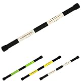 BEST SPORTING Schwingstab Fitness POWERCISER Weiss I Schwingstab Physiotherapie mit Trainingsanleitung I Swingstick für Fitnesstraining Muskulatur, Haltung und Koordination I Schwungstab Gymnastik
