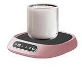 Teewärmer - Kaffeetassenwärmer | Cup Wärmer Für Zu Hause | 3 Temperatureinstellungen Kaffeeheizung | Kerzenheizungsteller Mit Automatisch Abgeschaltetem, Intelligenten Tassenwärmer Thermostat Unterset