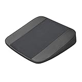 YDLYDL Autositzerhöhung Sitzkissen Auto für BMW 6 Series(2door) 2011-2016, atmungsaktives Autositzpolster Büro Sitzkissen Sitzkeil,Grey-6 cm
