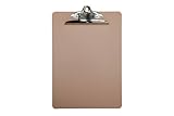 MAUL Klemmbrett A4 MAULclassic | Klemmbrett Holz im DIN A4 Hochformat | Stabiles Klemmbrett zum Aufhängen | Clipboard mit Vintage Klemmer | Klemmbretter für Büro, Küche und Werkstatt | Holz