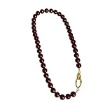 Zqxnt Elegante Glasperlen Perlen Halskette Doppelschaltungsriss Halshöhe Einstellbare Länge Neckchain Stylish Party Accessoire Für Frauen