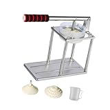 Handpresse, Fruchtpresse, manuelle Entsafter, Edelstahl, Obstpresse für Zitrusfrüchte, Orange, Zitrone, kommerzielle Heimgebrauch, spitzer Kopf