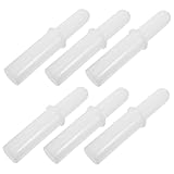 JEWEDECO 6 Stück Teiliges Fleischwolf Zubehör Ergonomischer Kunststoff Fleischpresse Ersatzteil Sicherer Küchenpusher Einfach zu Reinigen Verbesserte Leistung Beim Fleischwolf Mahlen