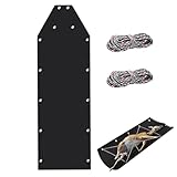 Spiel Schlitten für Hirsche - schwere Jagdschlitten, nachhaltige Schneefräser | Zweck Ice Fishing Drag Sled, Utility Getriebe Trabing für Hirschjagd Holztransport Outdoor-Aktivitäten