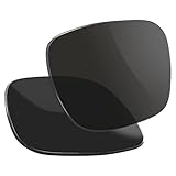 Vaep Ersatzgläser polarisiert für Maui Jim Wiki Wiki MJ246 Sonnenbrille – Tiefschwarz
